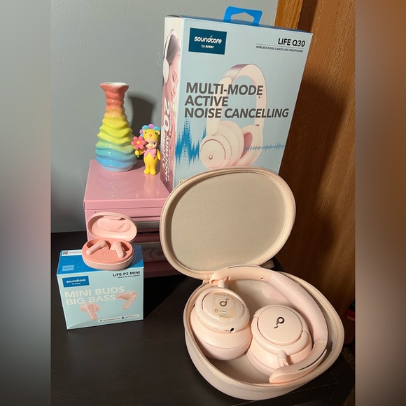EUC Soundcore by Anker Life Q30 & Life P2 Mini Set
